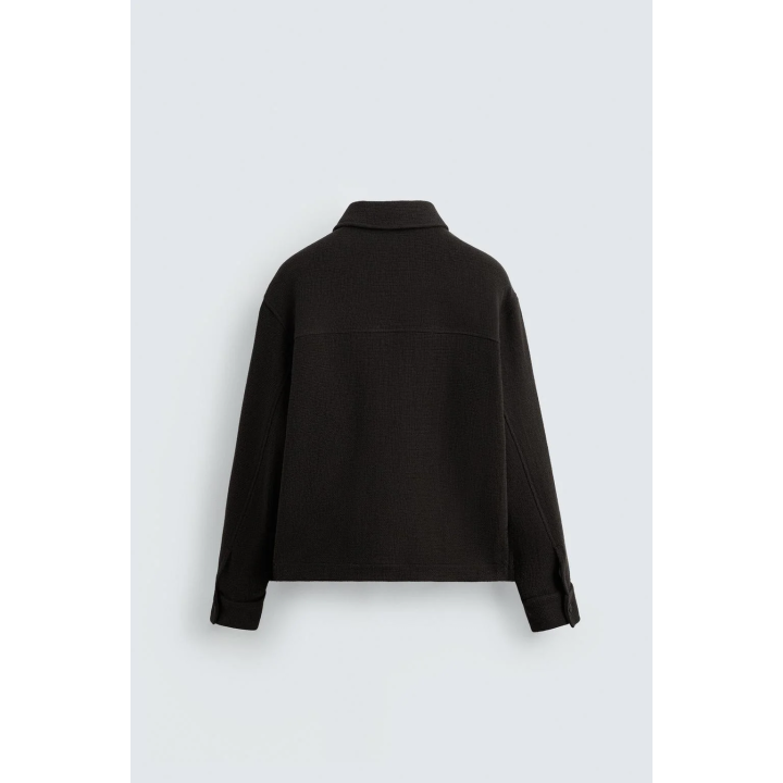 КУРТКА-РУБАШКА ПОЛО ИЗ ТКАНИ