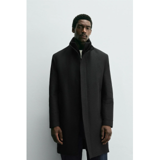 ПАЛЬТО СО СЪЕМНЫМ ВОРОТНИКОМ