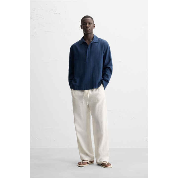 РУБАШКА-ПОЛО В ПОЛОСКУ