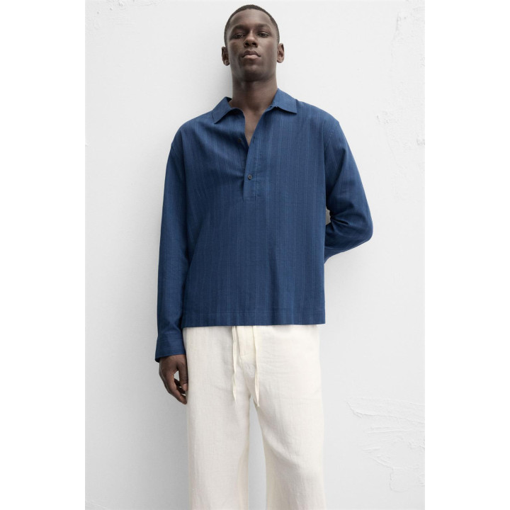 РУБАШКА-ПОЛО В ПОЛОСКУ