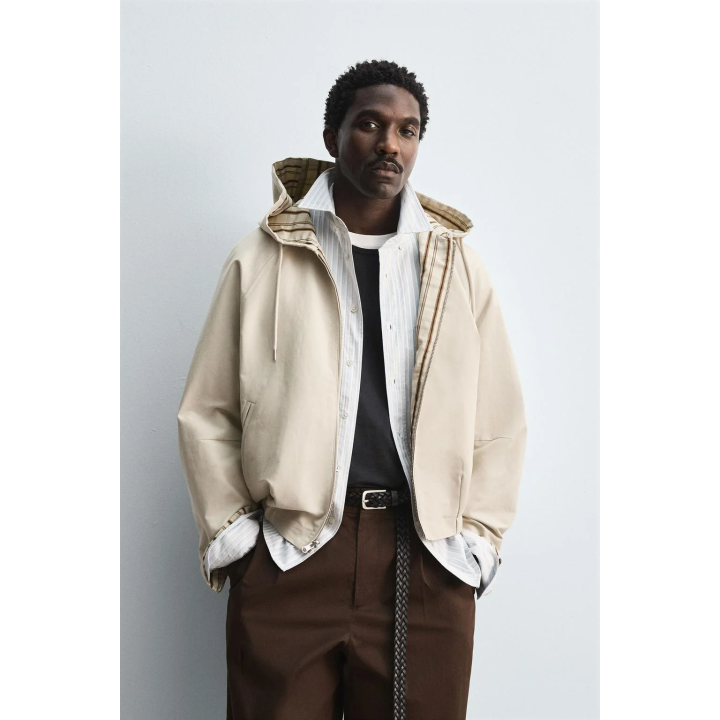 ДВУСТОРОННЯЯ КУРТКА В КЛЕТКУ