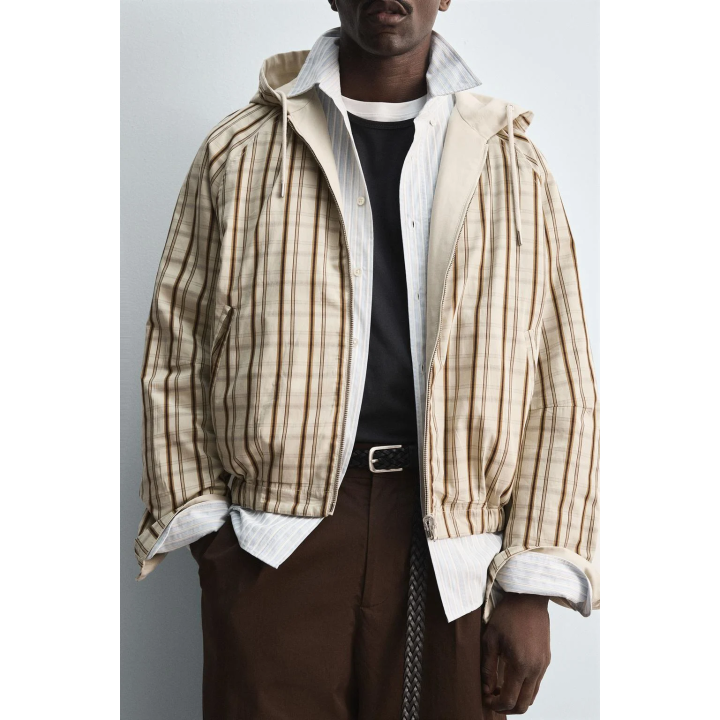 ДВУСТОРОННЯЯ КУРТКА В КЛЕТКУ