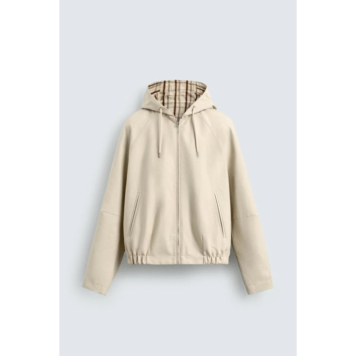 ДВУСТОРОННЯЯ КУРТКА В КЛЕТКУ