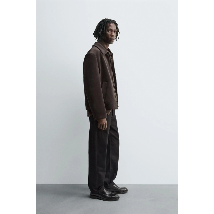 БАРХАТНАЯ КУРТКА КЛАССИЧЕСКОГО КРОЯ