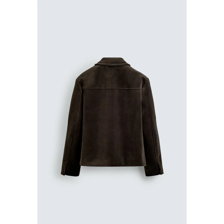 БАРХАТНАЯ КУРТКА КЛАССИЧЕСКОГО КРОЯ