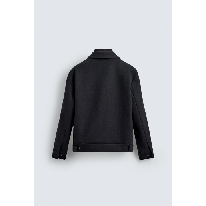 КУРТКА СО СЪЕМНЫМ ТРИКОТАЖНЫМ ВОРОТНИКОМ