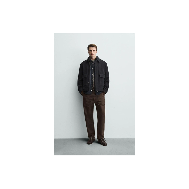 КУРТКА СО СЪЕМНЫМ ТРИКОТАЖНЫМ ВОРОТНИКОМ