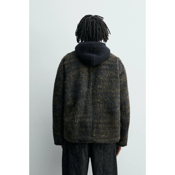 КАРДИГАН ИЗ ИСКУССТВЕННОГО МЕХА