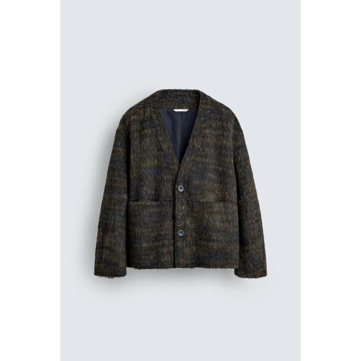 КАРДИГАН ИЗ ИСКУССТВЕННОГО МЕХА