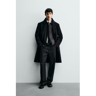 ДВУБОРТНОЕ ПАЛЬТО ИЗ ШЕРСТИ