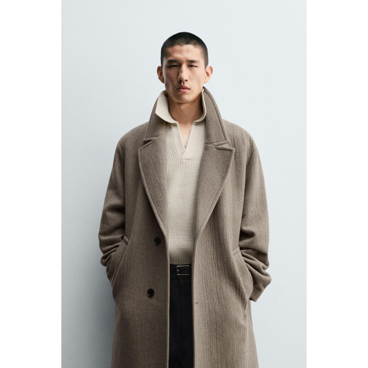 ПАЛЬТО RELAXED FIT ИЗ ШЕРСТИ