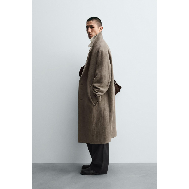 ПАЛЬТО RELAXED FIT ИЗ ШЕРСТИ