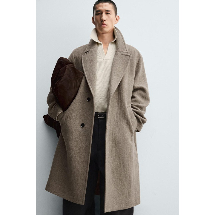 ПАЛЬТО RELAXED FIT ИЗ ШЕРСТИ