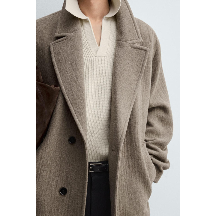 ПАЛЬТО RELAXED FIT ИЗ ШЕРСТИ