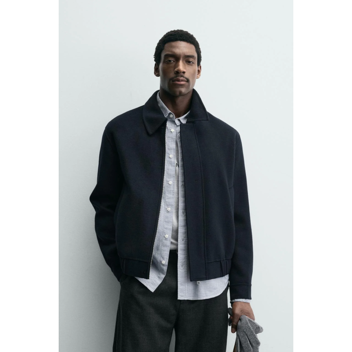 КУРТКА-РУБАШКА ИЗ СМЕСОВОЙ ШЕРСТИ