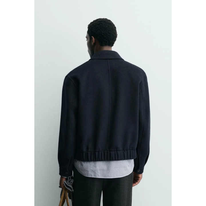 КУРТКА-РУБАШКА ИЗ СМЕСОВОЙ ШЕРСТИ