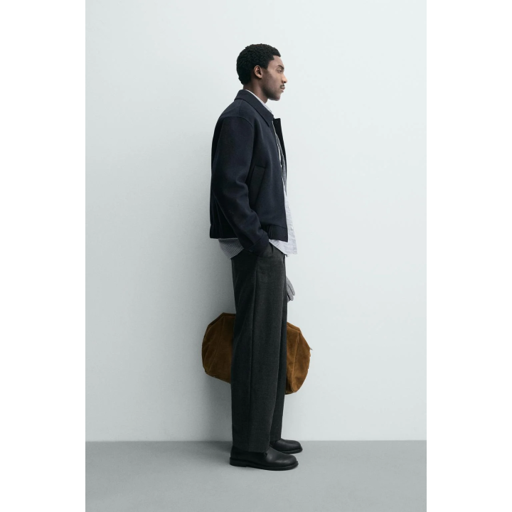 КУРТКА-РУБАШКА ИЗ СМЕСОВОЙ ШЕРСТИ