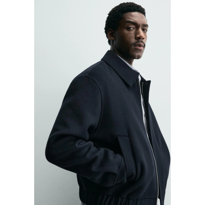 КУРТКА-РУБАШКА ИЗ СМЕСОВОЙ ШЕРСТИ