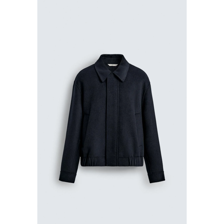 КУРТКА-РУБАШКА ИЗ СМЕСОВОЙ ШЕРСТИ