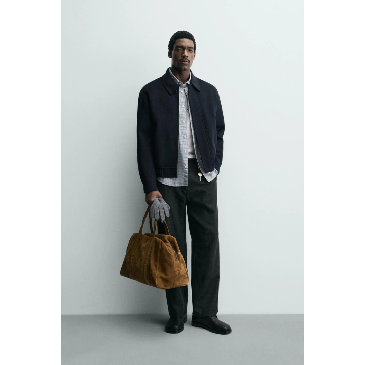 КУРТКА-РУБАШКА ИЗ СМЕСОВОЙ ШЕРСТИ