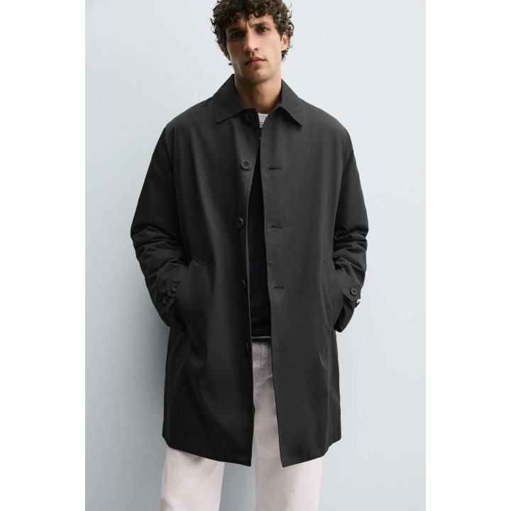 Плащ с съемной подкладкой