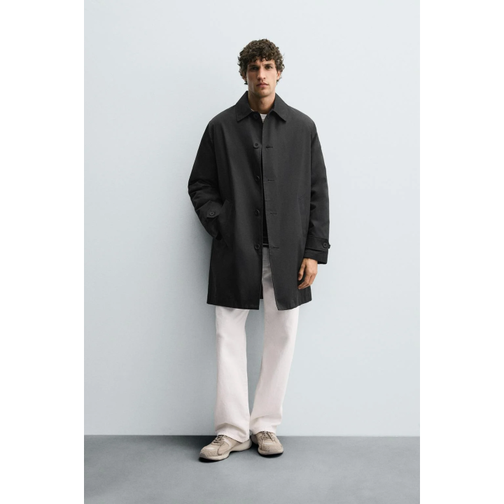 Плащ с съемной подкладкой