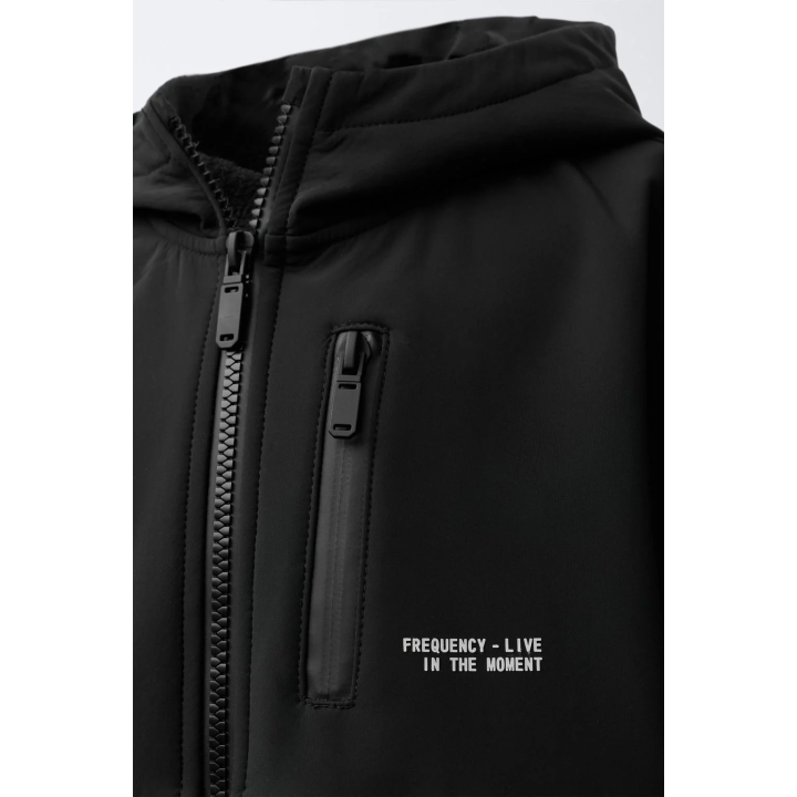 КУРТКА С КАПЮШОНОМ И ПОДКЛАДКОЙ