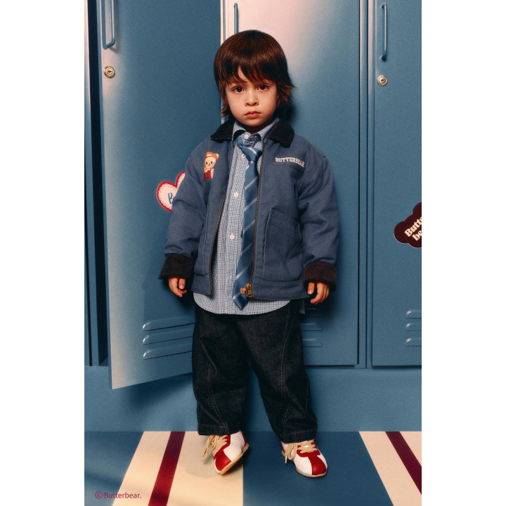 Куртка с воротником из вельвета butterbear ©