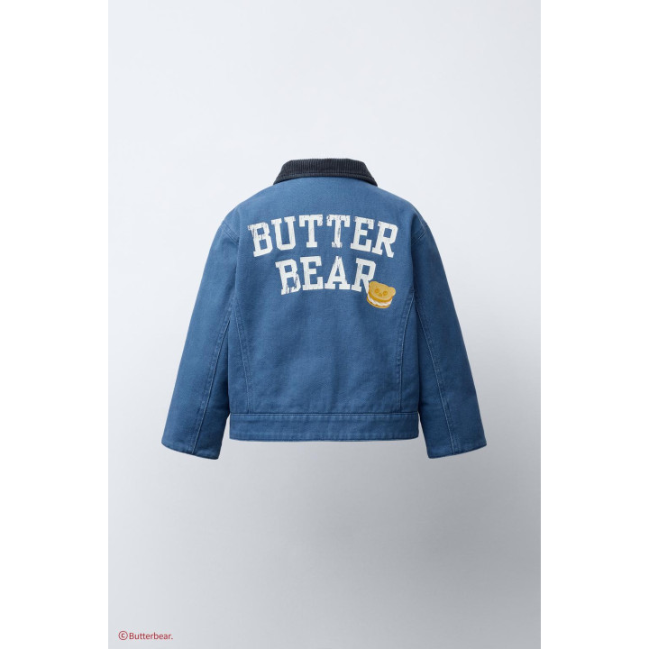 Куртка с воротником из вельвета butterbear ©