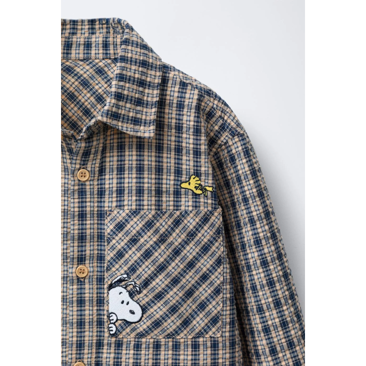 РУБАШКА В КЛЕТКУ SNOOPY PEANUTS™