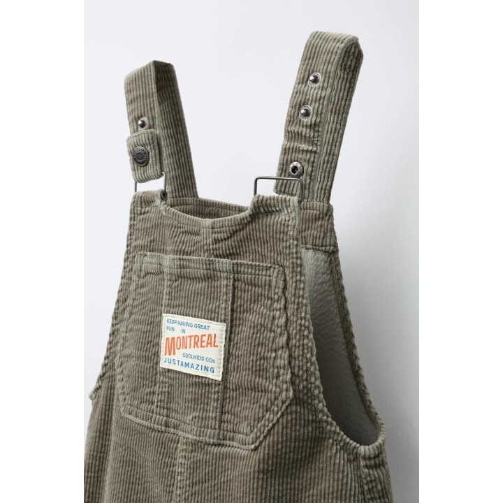 ДЛИННЫЙ ВЕЛЬВЕТОВЫЙ КОМБИНЕЗОН С ЭТИКЕТКОЙ