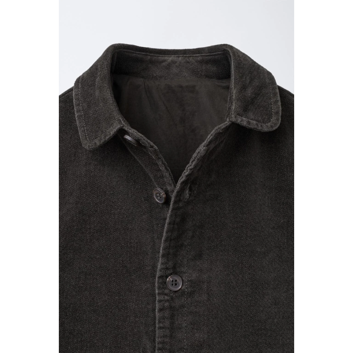 Рубашка-овершерт из мягкой ткани