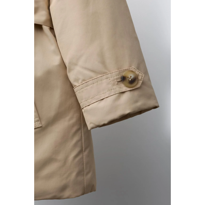 СТЕГАНЫЙ ТРЕНЧ С ПОЯСОМ