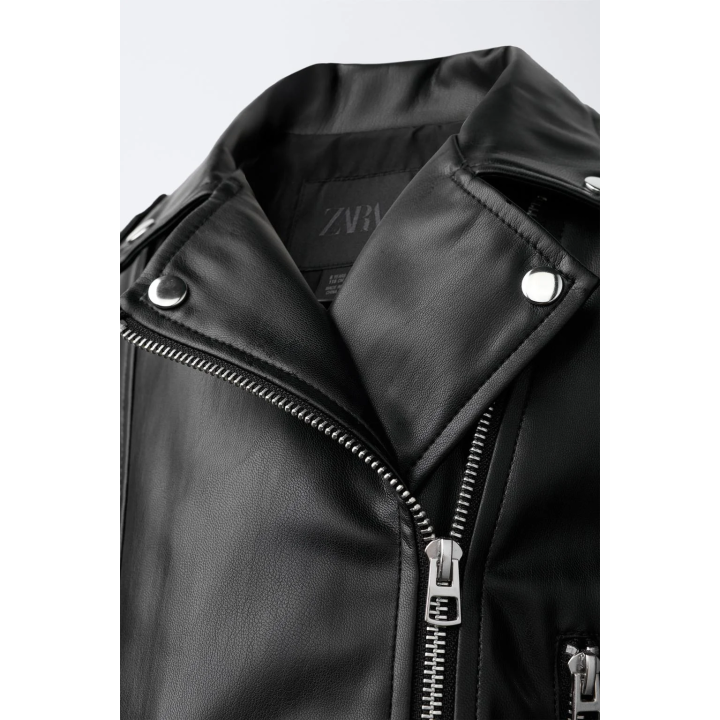 КУРТКА ИЗ ИСКУССТВЕННОЙ КОЖИ