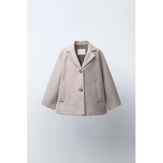 ПАЛЬТО ИЗ ШЕРСТЯНОЙ ТКАНИ