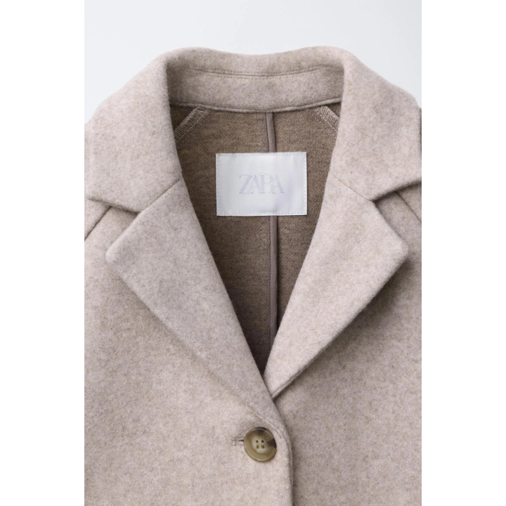 ПАЛЬТО ИЗ ШЕРСТЯНОЙ ТКАНИ