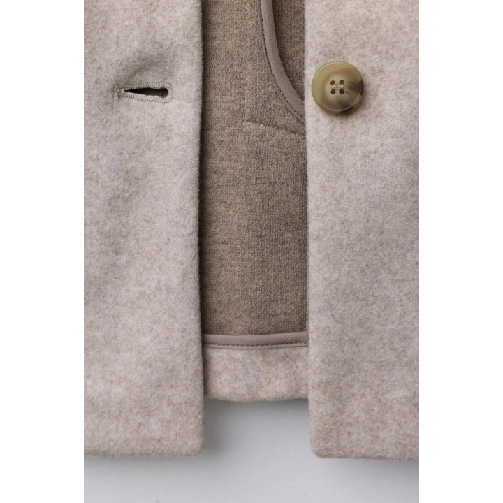 ПАЛЬТО ИЗ ШЕРСТЯНОЙ ТКАНИ