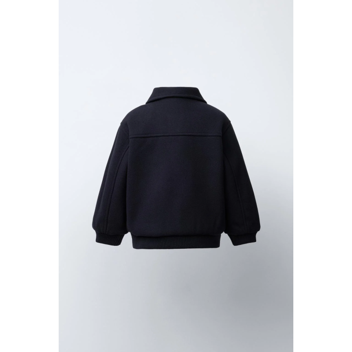 КУРТКА ИЗ СИНТЕТИЧЕСКОЙ ШЕРСТИ С КАРМАНАМИ