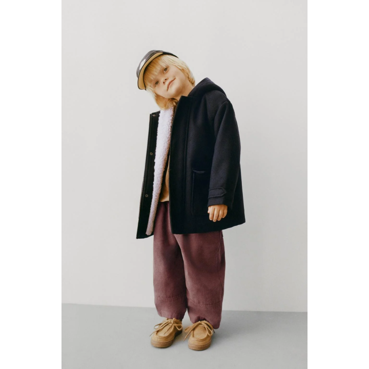 ПАЛЬТО С ПОДКЛАДКОЙ ИЗ ИСКУССТВЕННОЙ ОВЧИНЫ