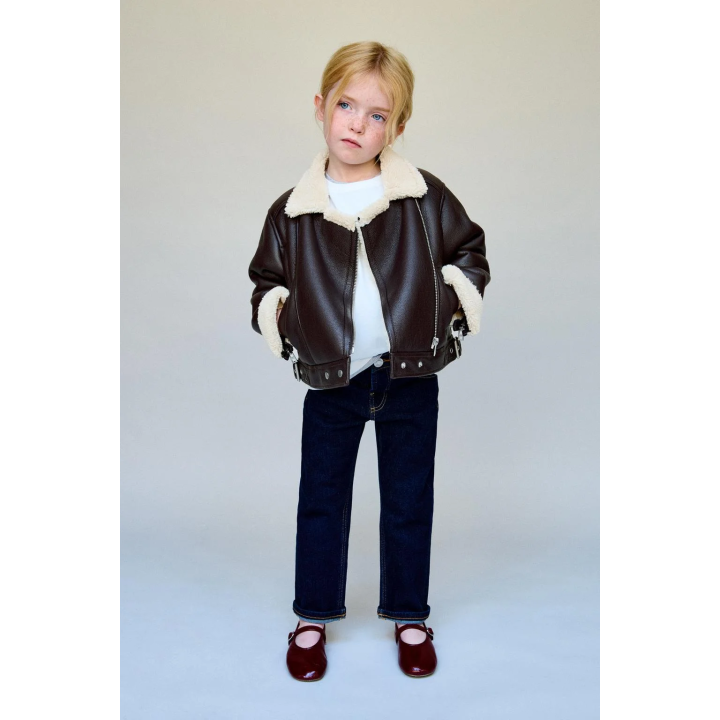 КУРТКА-ДУБЛЕНКА В БАЙКЕРСКОМ СТИЛЕ