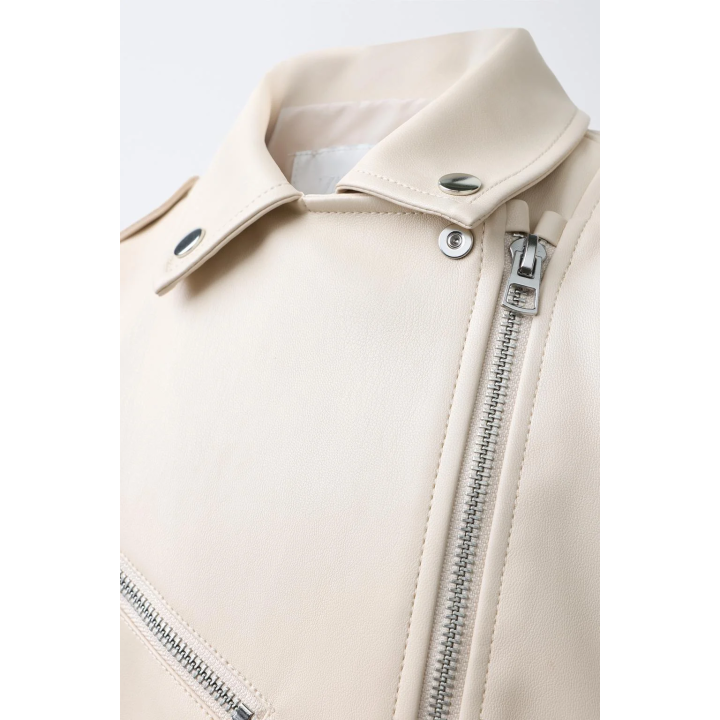 КУРТКА ИЗ ИСКУССТВЕННОЙ КОЖИ