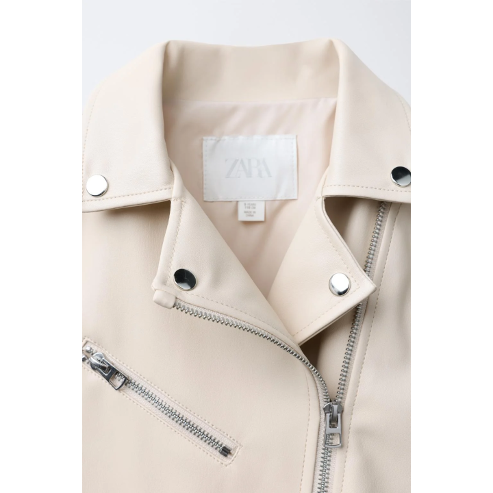 КУРТКА ИЗ ИСКУССТВЕННОЙ КОЖИ