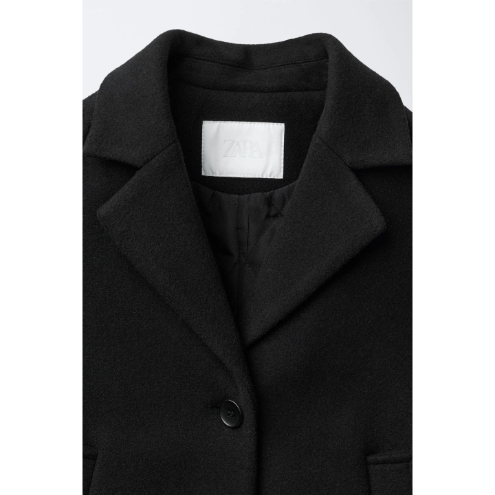 ПАЛЬТО ИЗ ШЕРСТЯНОЙ ТКАНИ