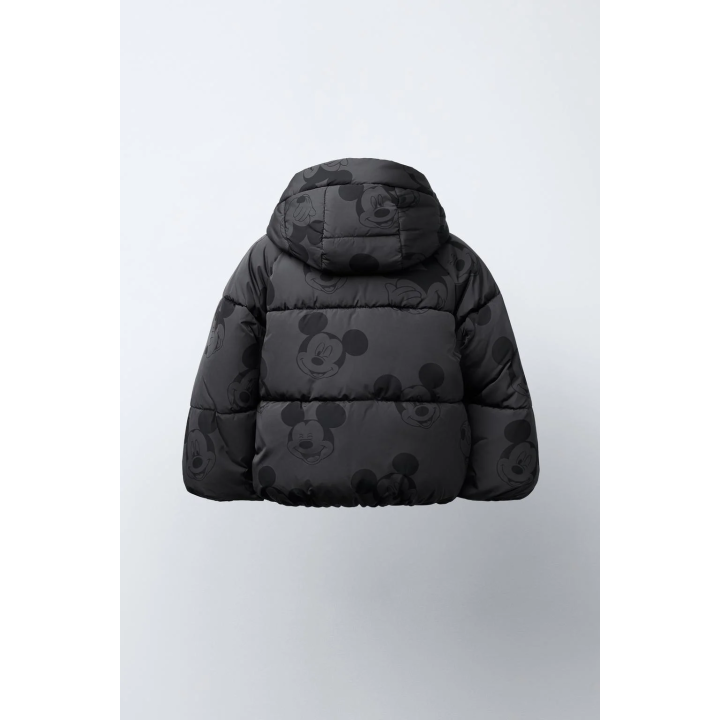 Пуховик mickey mouse © disney с водоотталкивающей и ветрозащитной тканью