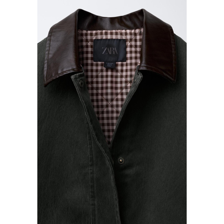 ДЛИННАЯ ВОЩЕНАЯ КУРТКА