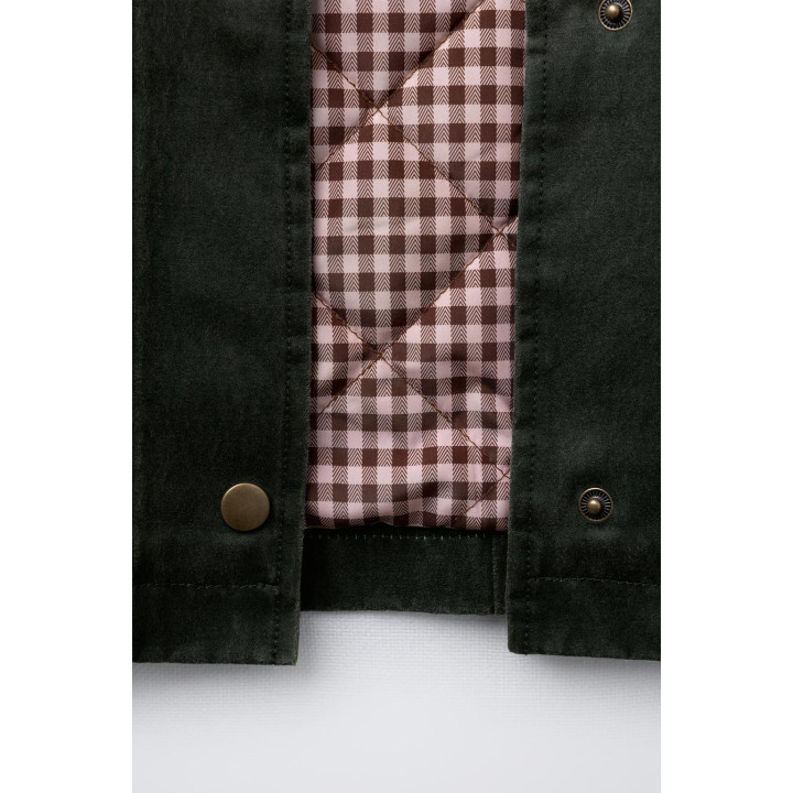 ДЛИННАЯ ВОЩЕНАЯ КУРТКА