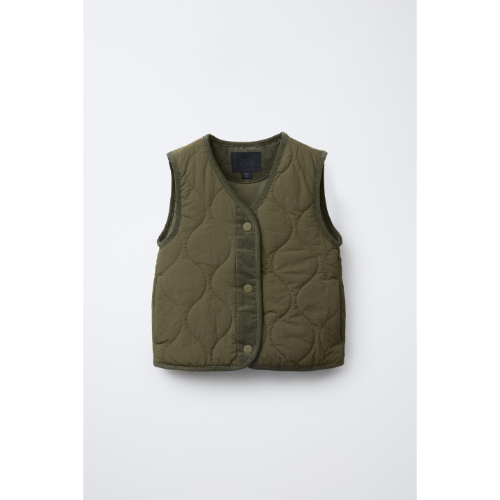 ЖИЛЕТ КОМБИНИРОВАННЫЙ НЕЙЛОН И ВЕЛЬВЕТ