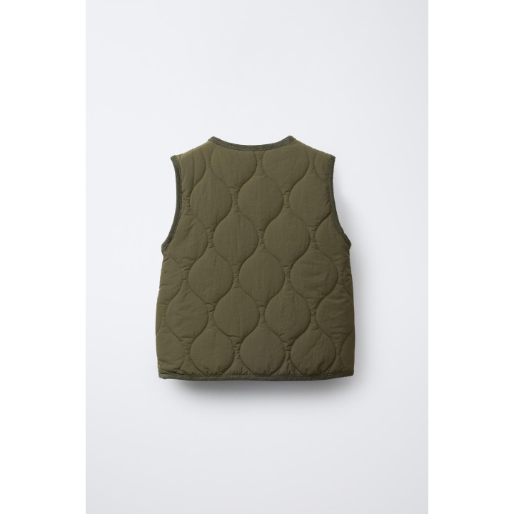 ЖИЛЕТ КОМБИНИРОВАННЫЙ НЕЙЛОН И ВЕЛЬВЕТ