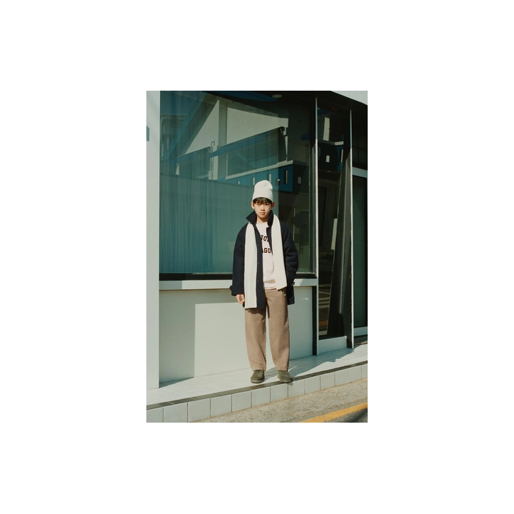 ПАЛЬТО ИЗ СИНТЕТИЧЕСКОЙ ШЕРСТИ С КАПЮШОНОМ