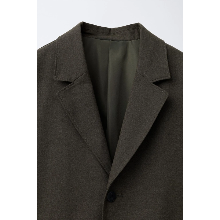 ФЛАНЕЛЕВЫЙ КОСТЮМНЫЙ БЛЕЙЗЕР